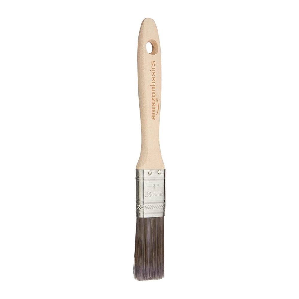 2 Piece Set  1" Flat Edge Master Pro Paint Brush (2 Paint Brushes)